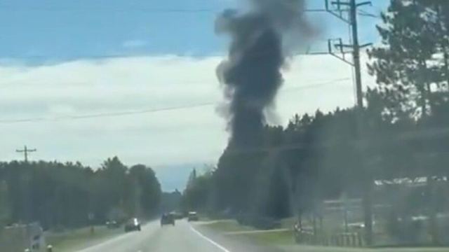 Michigan'da F-16 Savaş Uçağı Eğitim Sırasında Düştü