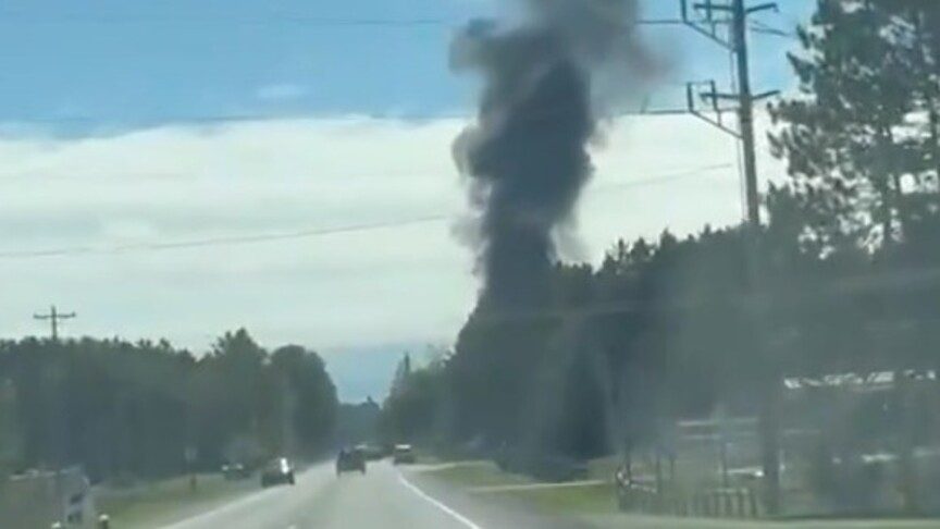 Michigan'da F-16 Savaş Uçağı Eğitim Sırasında Düştü