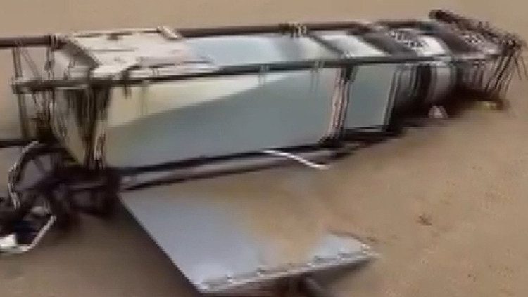 Arnavutköy sahilinde İHA parçaları kontrollü şekilde imha edildi
