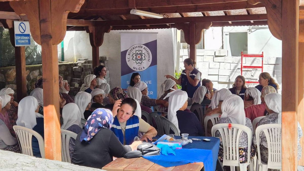 Menteşe'de Sağlık için Sahadayız Projesi Başlatıldı