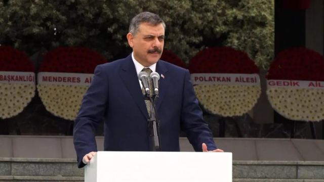 İçişleri Bakanı Çiftçi, Namık Gedik’in naaşı Menderes Anıt Mezar'a taşınacak