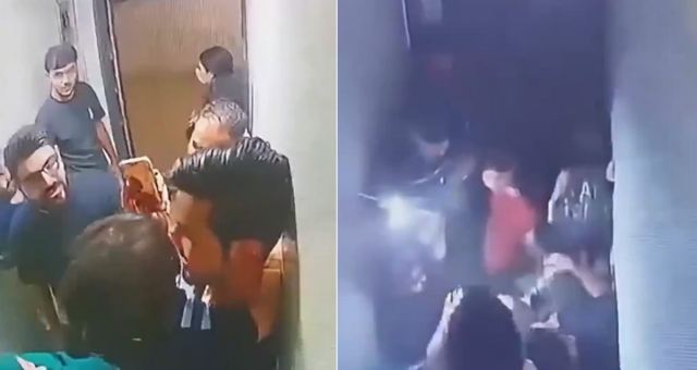 Asansör 7. Kattan Zemine Düştü, 9 Kişi Yaralandı