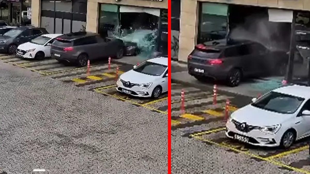 Çekmeköy'de Kontrolden Çıkan Cip Kafeye Girdi