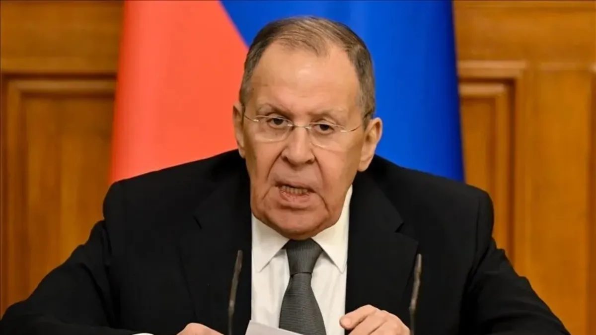 Rusya Dışişleri Bakanı Lavrov'dan Avrupa'ya sert mesaj