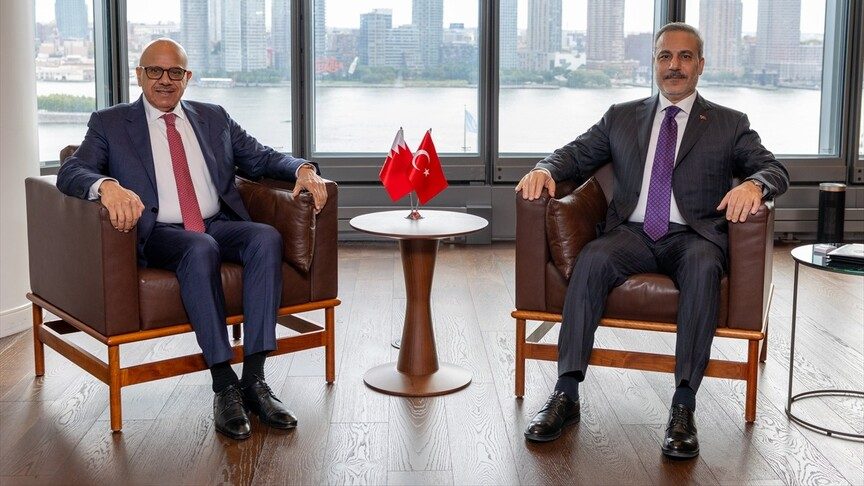 Dışişleri Bakanı Fidan, New York'ta Bahreynli Mevkidaşı ile Görüştü