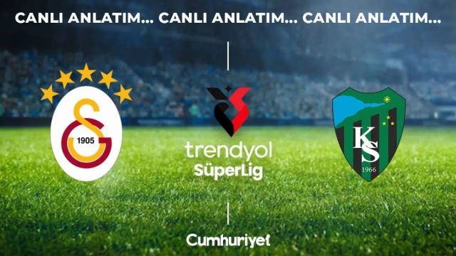 Galatasaray Kocaelispor'u Ağırlıyor, Süper Lig 5. Hafta Maçı Başlıyor