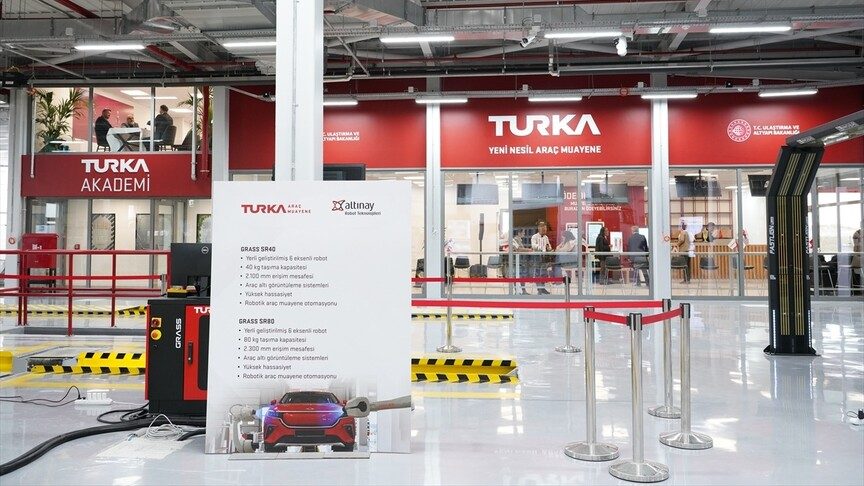 Turka ve Altınay Robot araç muayenesi teknolojileri için işbirliği yapıyor