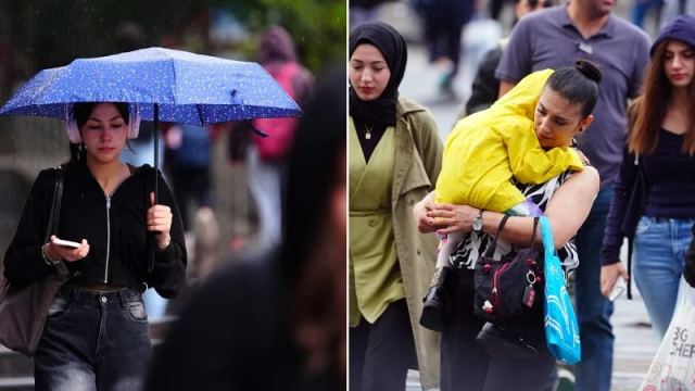 Meteoroloji İstanbul için yağış ve rüzgar uyarısı yaptı