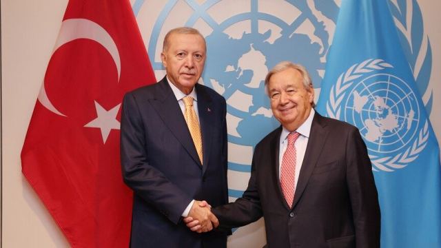 Cumhurbaşkanı Erdoğan, New York'ta Birleşmiş Milletler'de Diplomasi Yürütüyor