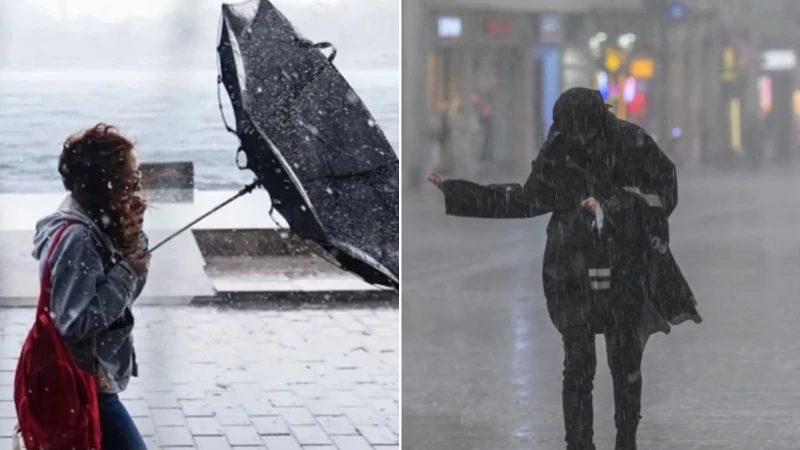 AKOM uyardı: İstanbul'da kuvvetli yağış ve fırtına geliyor