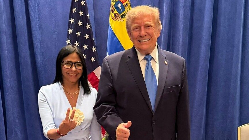 Venezuela Geçici Devlet Başkanı Rodriguez, Trump ile görüştü