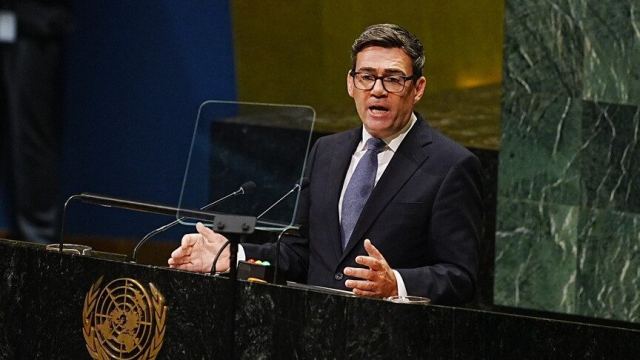 İngiltere Başbakanı Burnham, Gazze ve Batı Şeria'daki durumu ele aldı