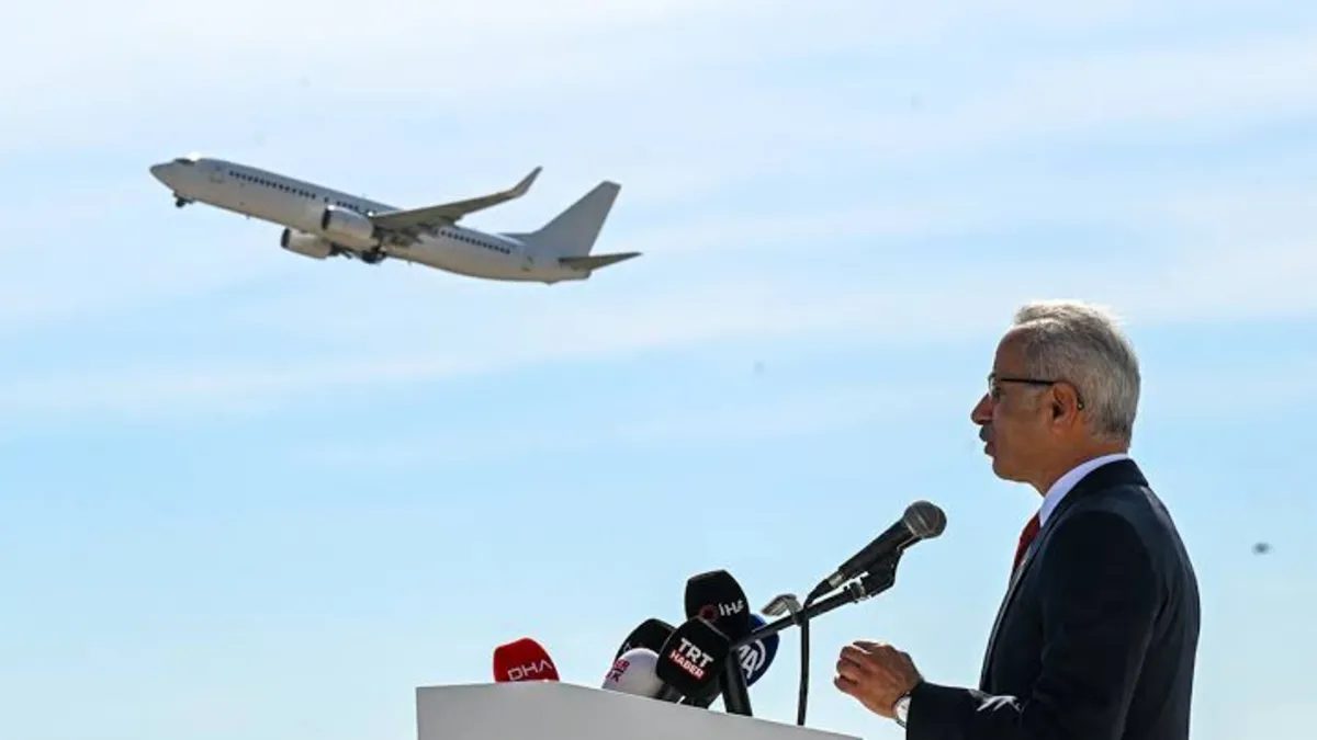 Malatya Havalimanı yeni terminali ilk yolcularını karşıladı