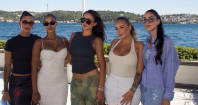 Osimhen'in Sevgilisi İçin Boğaz'da Doğum Günü Partisi Düzenlendi