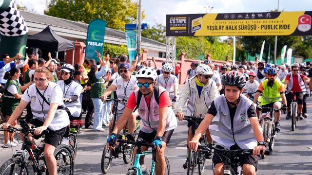 Yeşilay-L'Etape Türkiye by Tour de France Halk Sürüşü İstanbul'da gerçekleşti