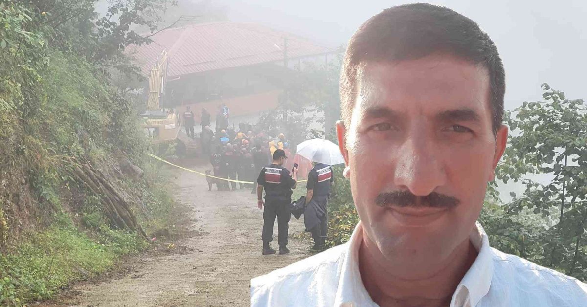 Trabzon Ortahisar'da heyelan sonucu bir işçi hayatını kaybetti