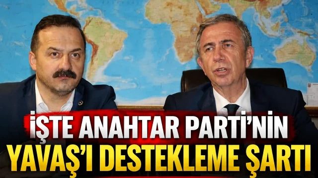 Yavuz Ağıralioğlu, Mansur Yavaş'ı destekleme şartını açıkladı