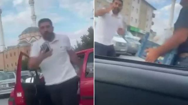 Ankara'da sürücünün önünü kesen Z.K. tutuklandı