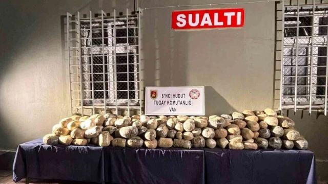 Hudut Kartalları 412 kilo uyuşturucu madde ele geçirdi