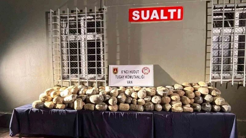 Hudut Kartalları 412 kilo uyuşturucu madde ele geçirdi