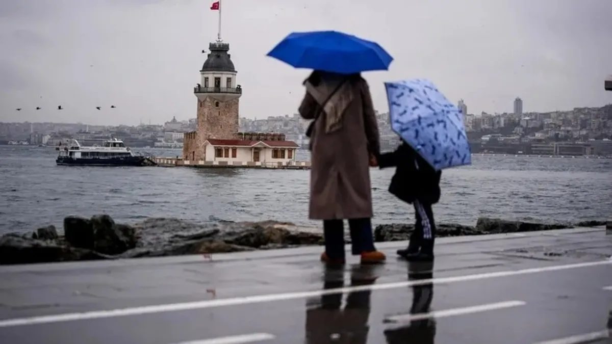 İstanbul'da yağmur geliyor, sıcaklıklar düşecek