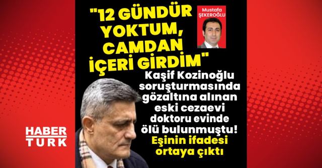 Büyükçekmece'de Turgay Tamer ölü bulundu, eşi ifade verdi