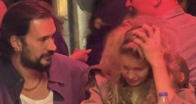 Burcu Biricik Beyoğlu'nda gözyaşlarına hakim olamadı