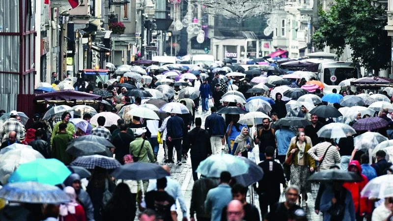 İstanbul'a Serin ve Yağışlı Hava Geliyor
