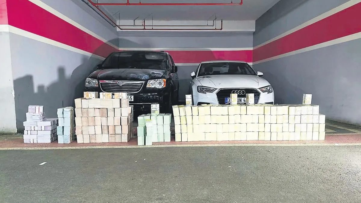 Sarıyer'deki Otoparkta 17 Milyon Euro ve Dolar Ele Geçirildi