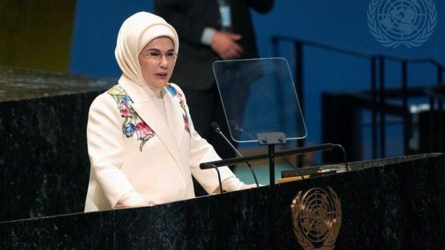 Emine Erdoğan ABD'de iklim, kalkınma ve çocuklar konularını ele alacak