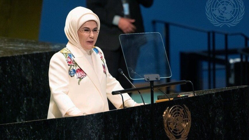 Emine Erdoğan ABD'de iklim, kalkınma ve çocuklar konularını ele alacak