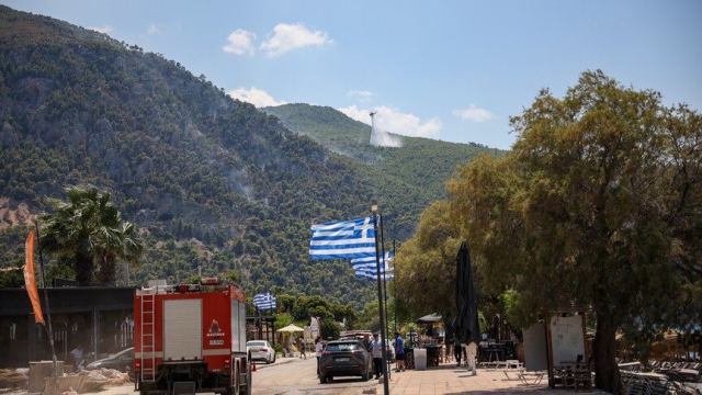 Yunanistan'ın 10 Bölgesinde Yüksek Yangın Riski İlan Edildi