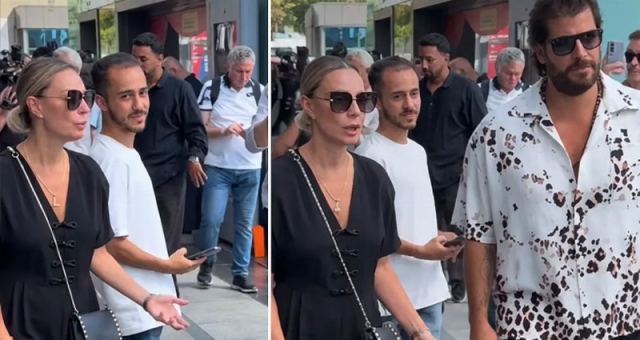 Özge Özder'den cenaze töreninde dikkat çeken tepki