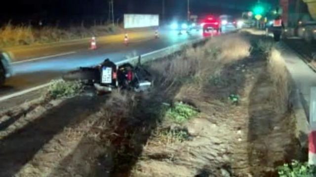 Büyükçekmece'de motosiklet kazasında sürücü hayatını kaybetti