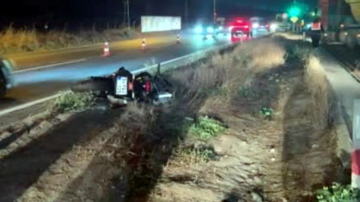 Büyükçekmece'de motosiklet kazasında sürücü hayatını kaybetti