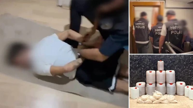 Esenyurt'ta uyuşturucu baskını: 272 kilo madde ele geçirildi