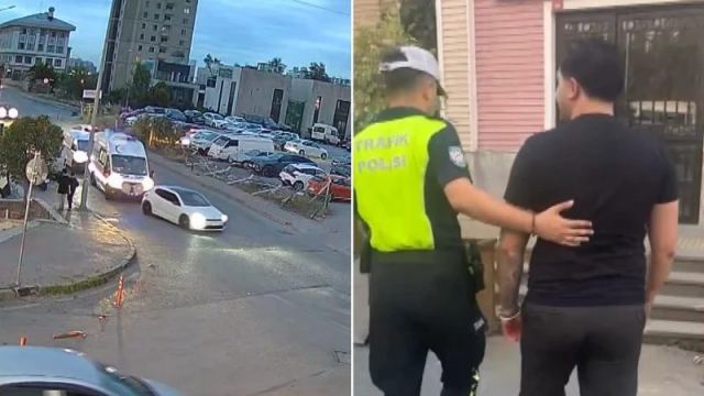 Başakşehir'de ambulansa yol vermeyen sürücüye 466 bin lira ceza