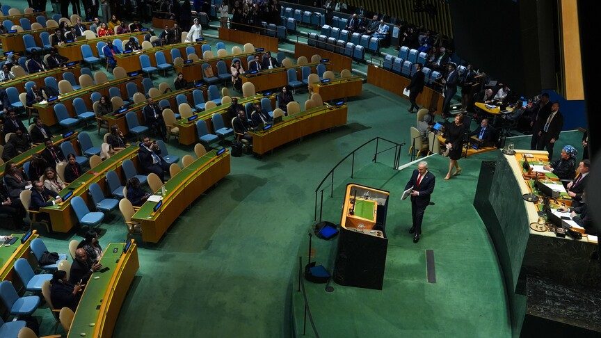 Tibi, Netanyahu'nun BM'deki Boş Salona Konuşmasına Tepki Gösterdi