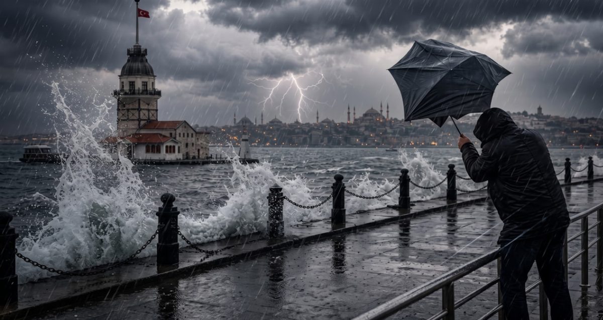 İstanbul Valiliği fırtına ve yağış uyarısı yaptı
