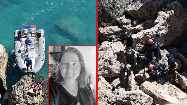 Muratpaşa'da Nil Bölükbaş'ın cansız bedeni falezlerde bulundu