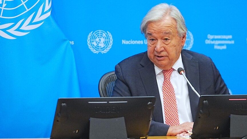 Guterres: Tahrip olmuş ve sağlıksız bir gezegende kalkınma yok