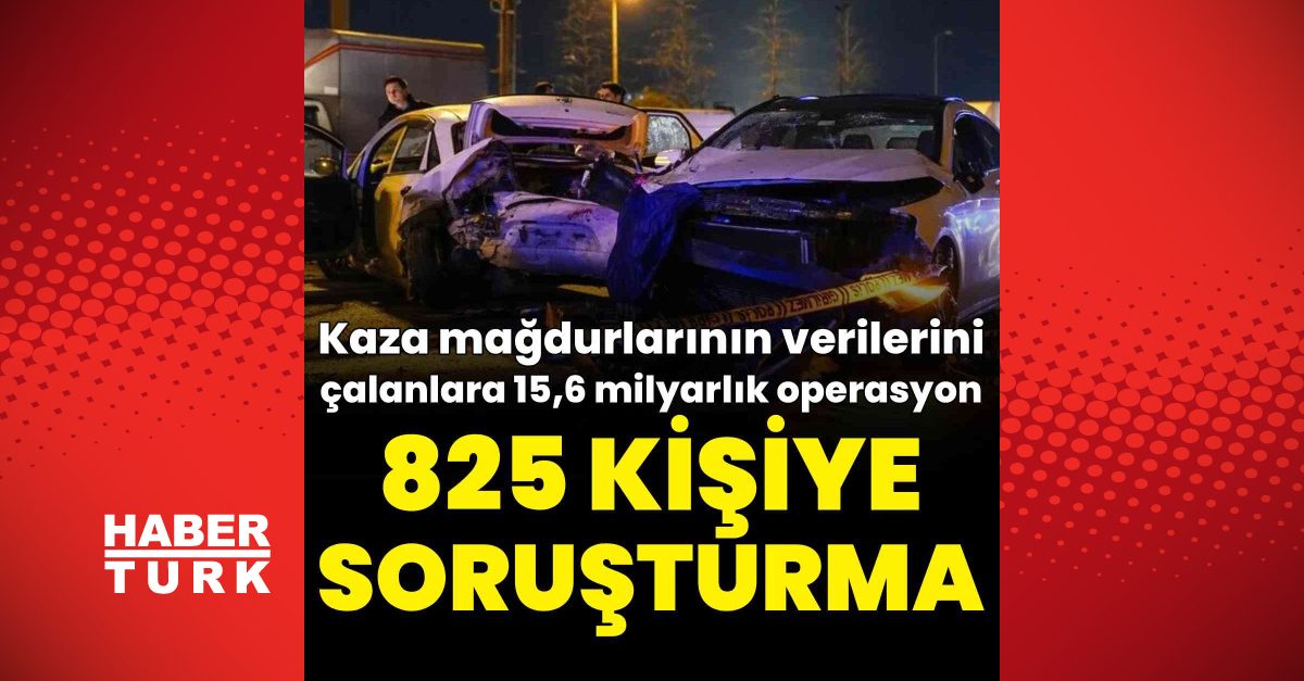 Bakan Gürlek, trafik kazası verilerini çalanlara operasyon başlattı