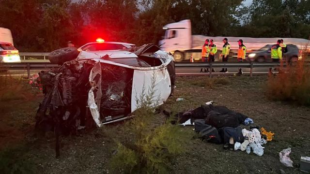 Anadolu Otoyolu'nda kaza: 1 ölü, 4 yaralı