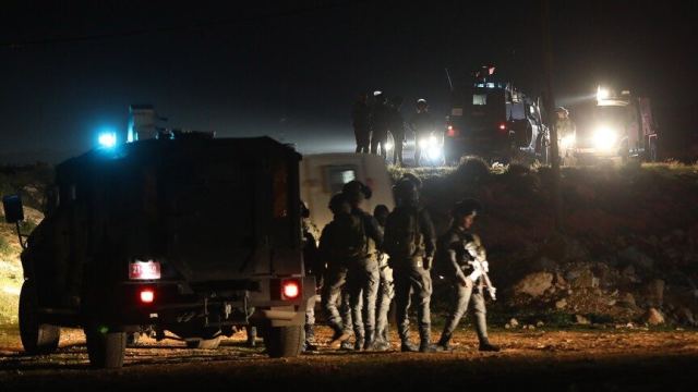İsrail askerleri Batı Şeria'da 1 Filistinliyi yaraladı