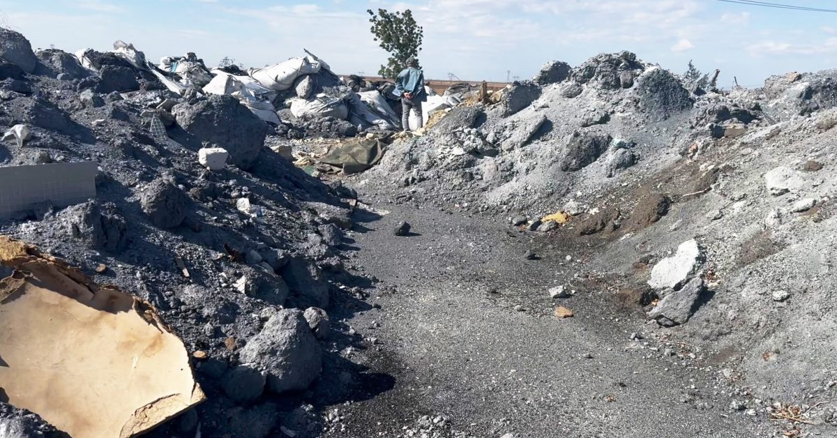 Muratlı'da sanayi atıkları çevreyi tehdit ediyor