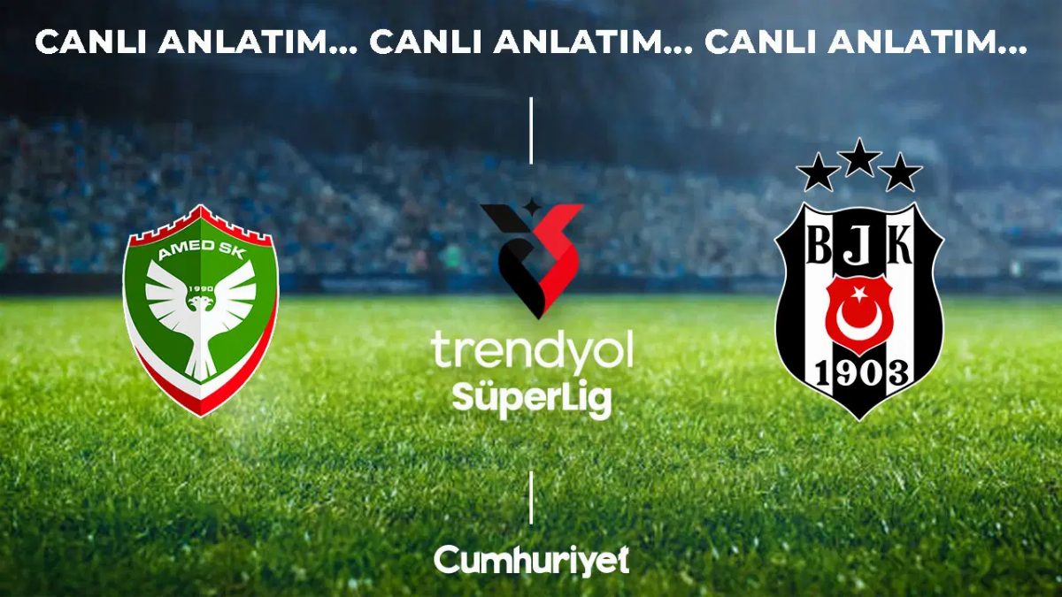 Beşiktaş Amedspor ile Süper Lig'de Deplasmanda Karşılaşıyor