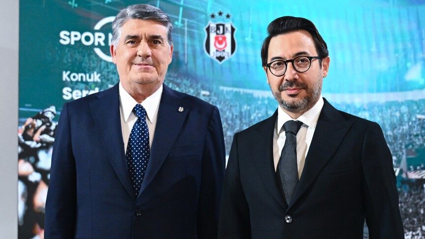 Beşiktaş Kulübü Başkanı Serdal Adalı, AA'yı ziyaret etti