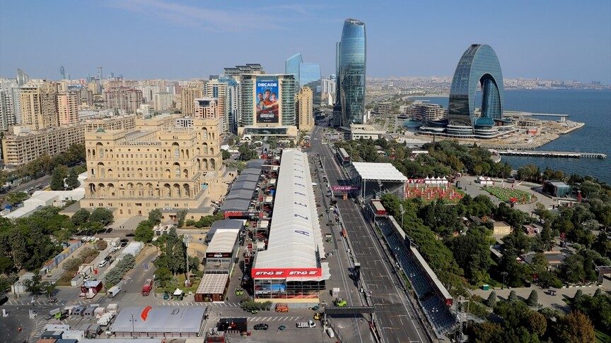 Azerbaycan Grand Prix'si Bakü sokaklarını 10. kez pisti dönüştürüyor