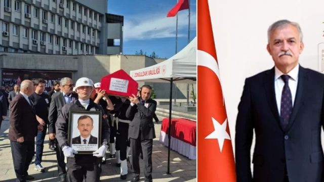 Zonguldak Vali Yardımcısı Muammer Balcı için tören düzenlendi