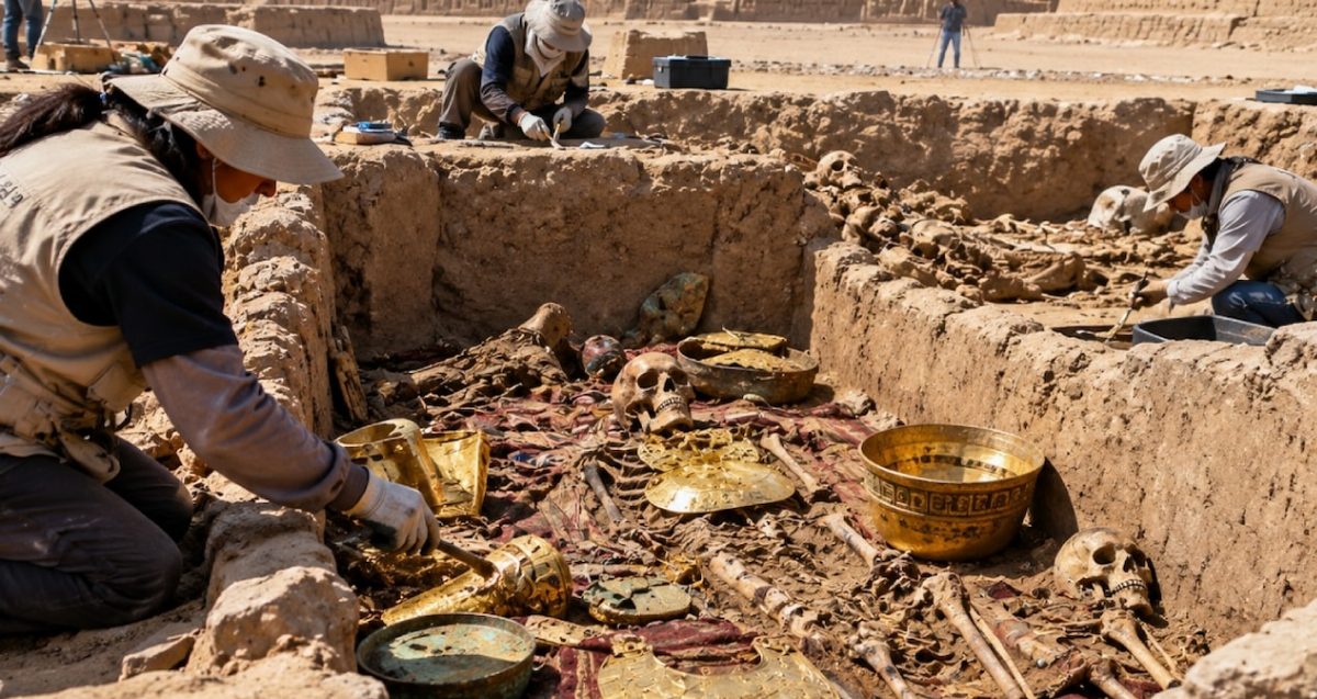 Chimú Uygarlığı'na Ait 600 Yıllık Mezarda Hazine Bulundu